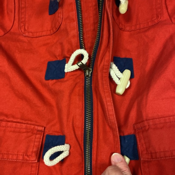 Janie and jack canvas hooded toggle coat 18/24m - Picture 9 of 10